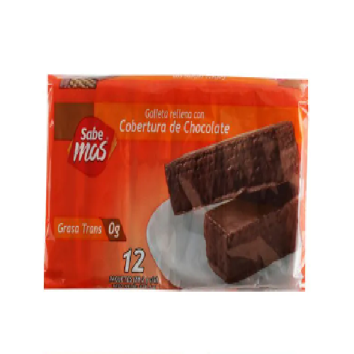 Galleta Sabemas Rellena Chocolate - 338gr